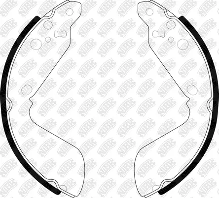 Brake Shoe Set (FN9942)