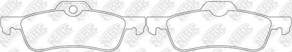 Brake Pad Set, disc brake (PN0205)