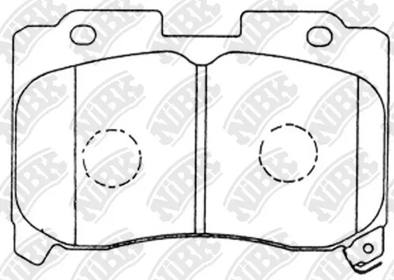 Brake Pad Set, disc brake (PN1360)