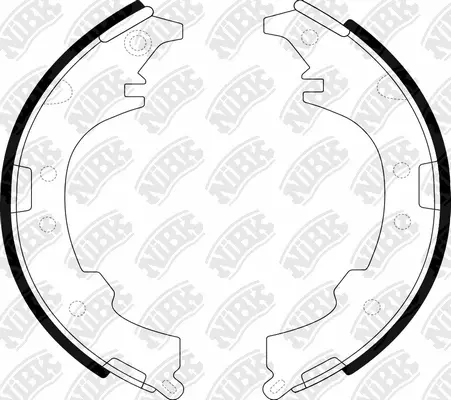 Brake Shoe Set (FN2339)