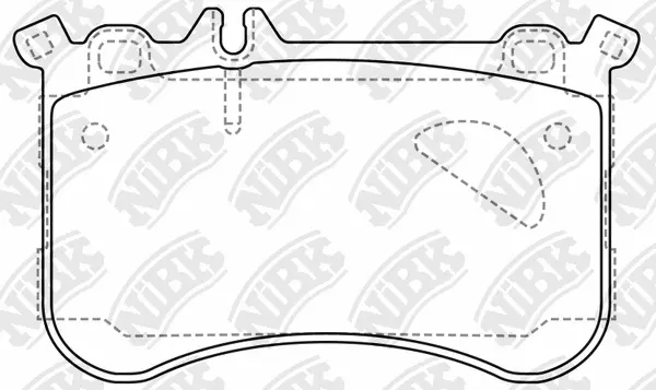 Brake Pad Set, disc brake (PN0741)