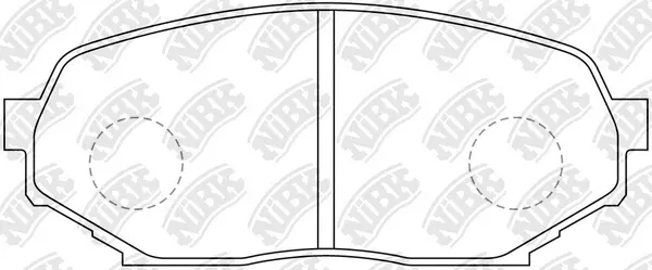 Brake Pad Set, disc brake (PN4257)