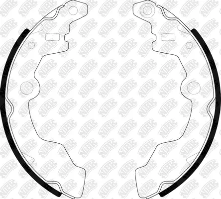 Brake Shoe Set (FN9931)