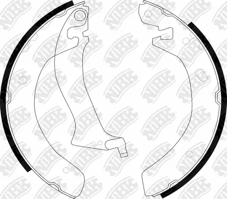Brake Shoe Set (FN0563)