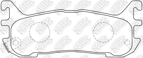 Brake Pad Set, disc brake (PN5365)