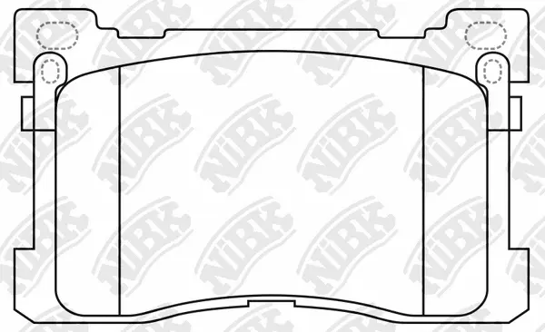 Brake Pad Set, disc brake (PN0629)