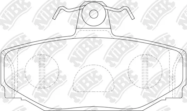 Brake Pad Set, disc brake (PN0260)