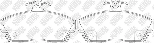 Brake Pad Set, disc brake (PN0259)