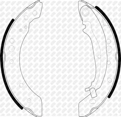 Brake Shoe Set (FN6737)