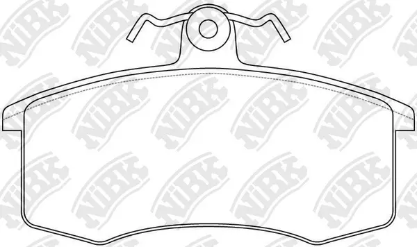 Brake Pad Set, disc brake (PN0223)
