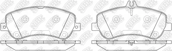 Brake Pad Set, disc brake (PN0459)