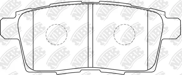 Brake Pad Set, disc brake (PN5814)