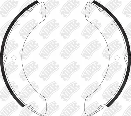 Brake Shoe Set (FN2221)