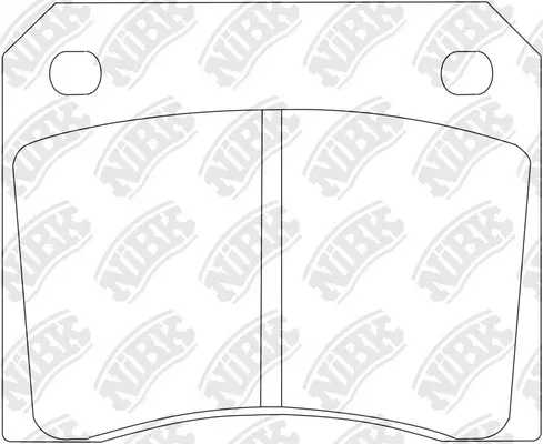 Brake Pad Set, disc brake (PN0122)