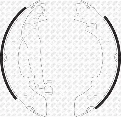 Brake Shoe Set (FN0608)
