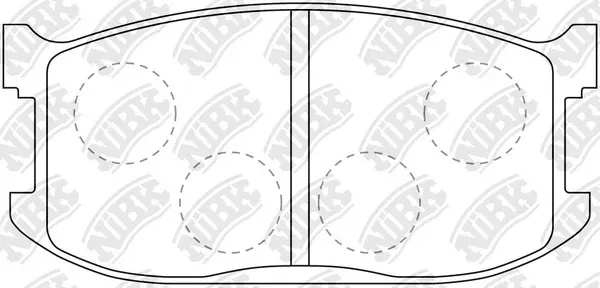 Brake Pad Set, disc brake (PN5070)