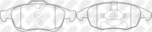 Brake Pad Set, disc brake (PN0471)