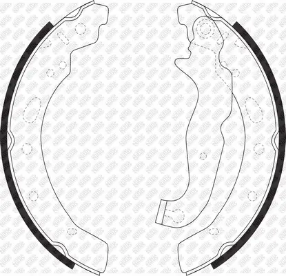 Brake Shoe Set (FN0630)