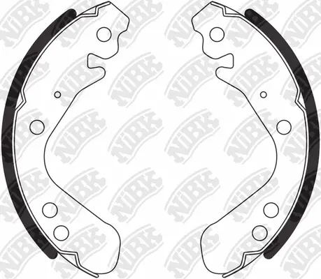 Brake Shoe Set (FN0656)