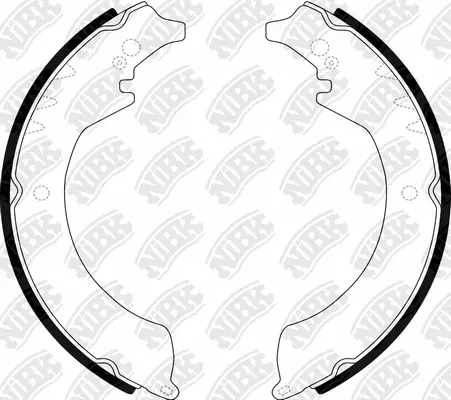Brake Shoe Set (FN0022)