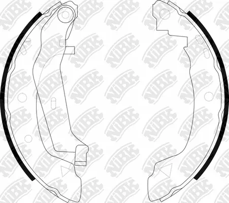 Brake Shoe Set (FN0524)