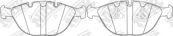 Brake Pad Set, disc brake (PN0336)