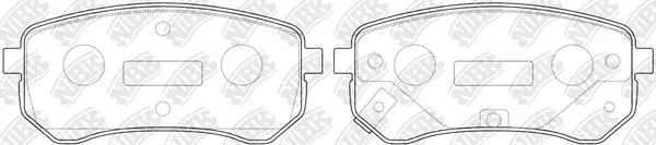 Brake Pad Set, disc brake (PN0526)