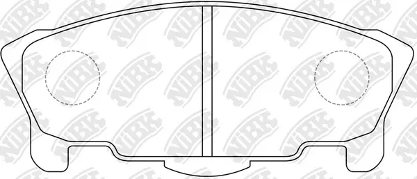 Brake Pad Set, disc brake (PN6295)