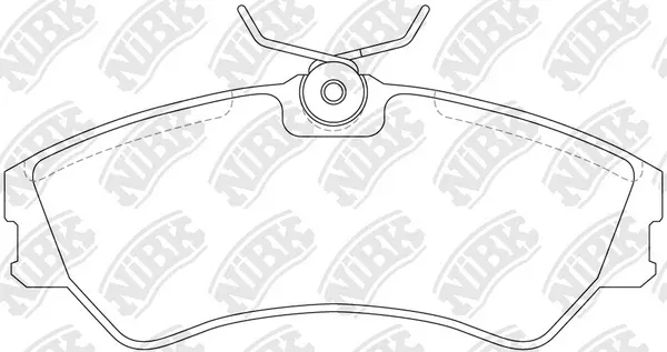 Brake Pad Set, disc brake (PN0266)