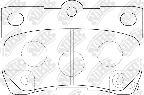 High Performance Brake Pad Set