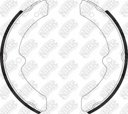Brake Shoe Set (FN2292)