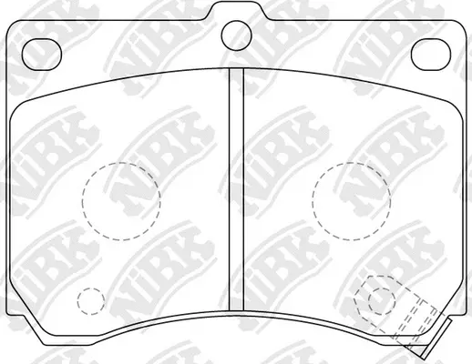 Brake Pad Set, disc brake (PN5230)