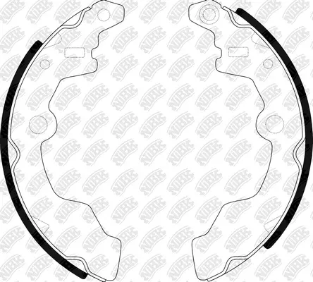 Brake Shoe Set (FN9928)