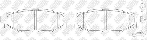 High Performance Brake Pad Set