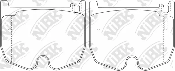 Brake Pad Set, disc brake (PN0341)