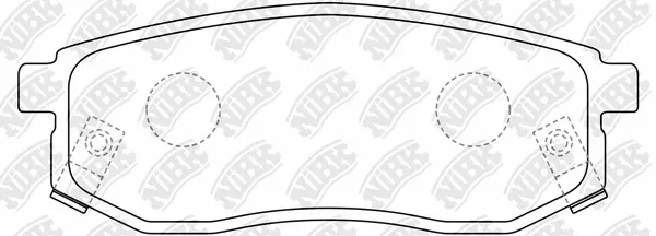 Brake Pad Set, disc brake (PN0771)