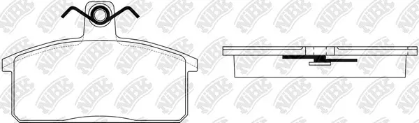 Brake Pad Set, disc brake (PN9201)