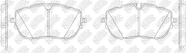 Brake Pad Set, disc brake (PN0716)
