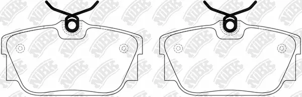 Brake Pad Set, disc brake (PN0035)