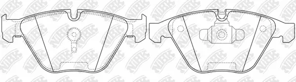 Brake Pad Set, disc brake (PN0518)
