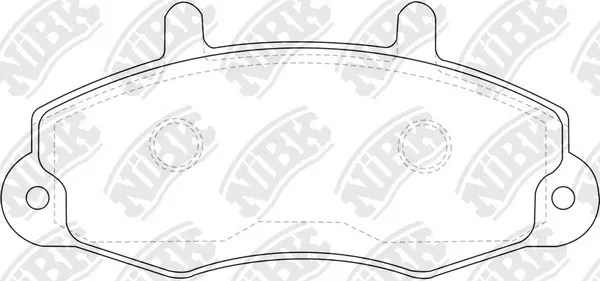 Brake Pad Set, disc brake (PN0274)