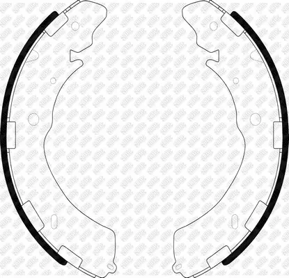 Brake Shoe Set (FN6741)