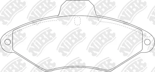 Brake Pad Set, disc brake (PN0280)