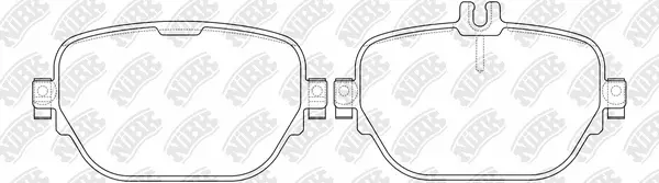 Brake Pad Set, disc brake (PN0701)