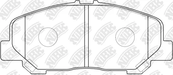 Brake Pad Set, disc brake (PN1527)