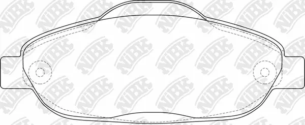 Brake Pad Set, disc brake (PN0450)