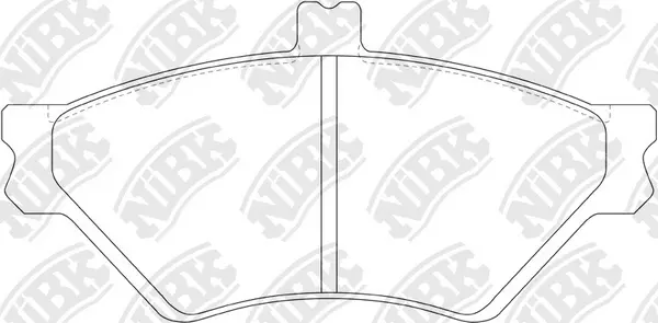 Brake Pad Set, disc brake (PN0306)