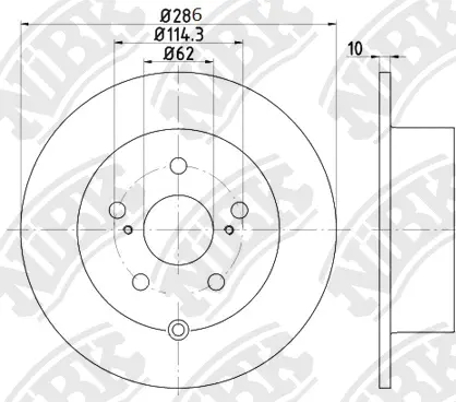 Brake Disc (RN1943)