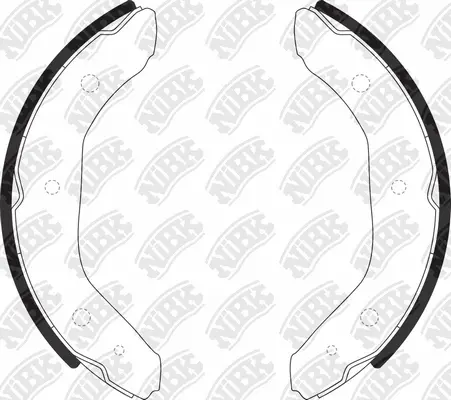 Brake Shoe Set (FN2275)
