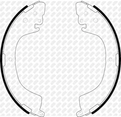 Brake Shoe Set (FN6718)